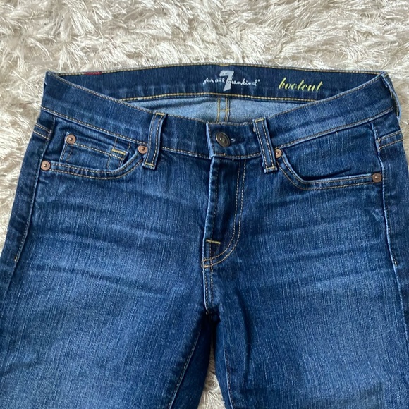 7 for All Mankind bootcut jeans size 25 (2) - Picture 2 of 12